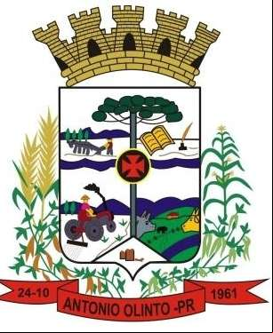 Brasão da cidade de Antonio Olinto - PR