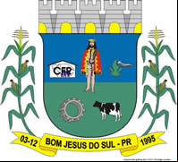 Brasão da cidade de Bom Jesus Do Sul - PR