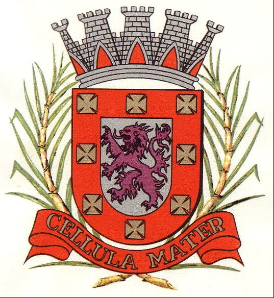 Brasão da cidade de Sao Vicente - SP